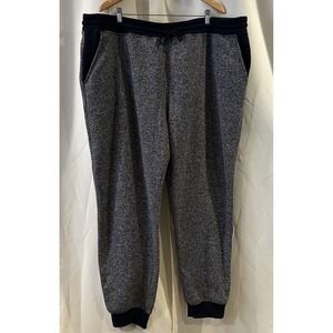 Southpole Authentic Collection Men's Jogger Sweatpants‎ Black/Gray Size 5XB